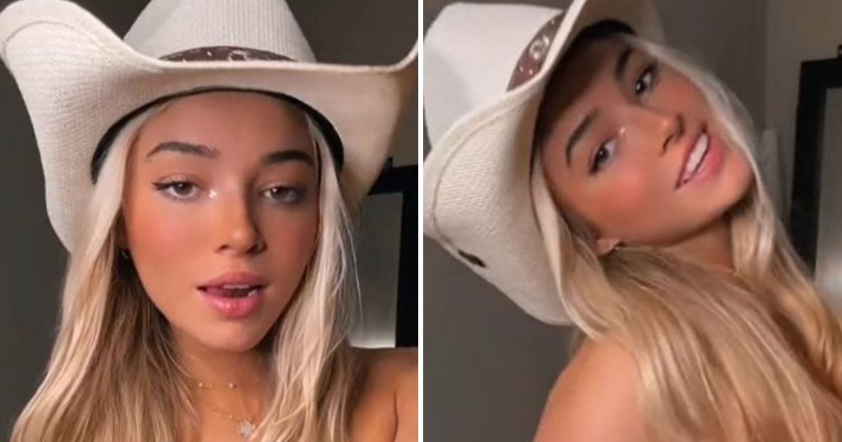 The Stunning Olivia Dunne Highlights Gymnast Body In Bikini And Cowgirl Hat