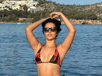 A tiny string bikini strip revealed Camila Cabello’s fans are ‘falling to their knees’