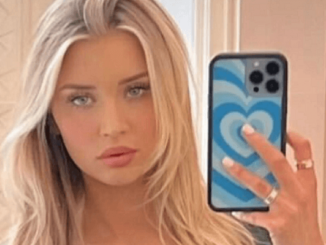 Fans are left speechless when the stunning Mikayla Demaiter almost bursts out of her green bra