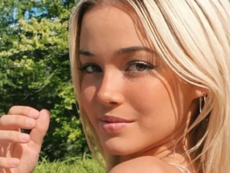 The Gorgeous Olivia Dunne Gives A Cheeky View In Her Tiny Bikini In Beach Gymnastics Video